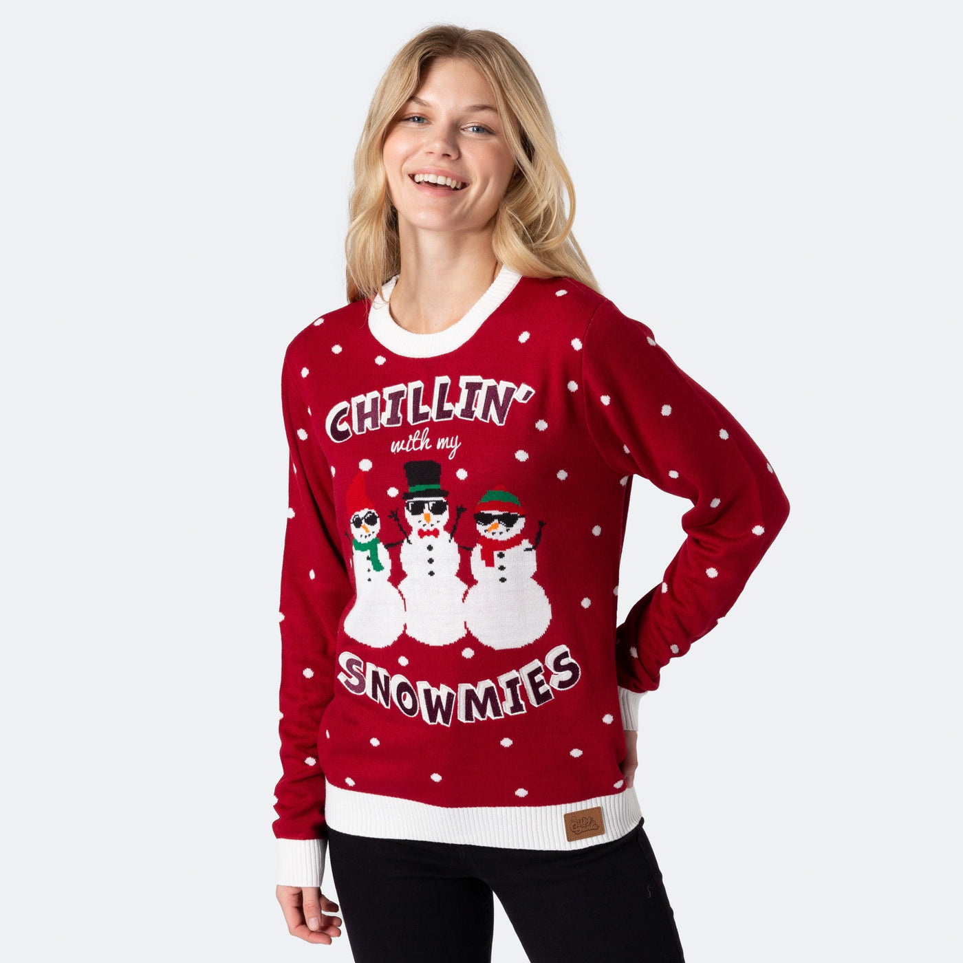 Women's Snowmies Christmas Sweater