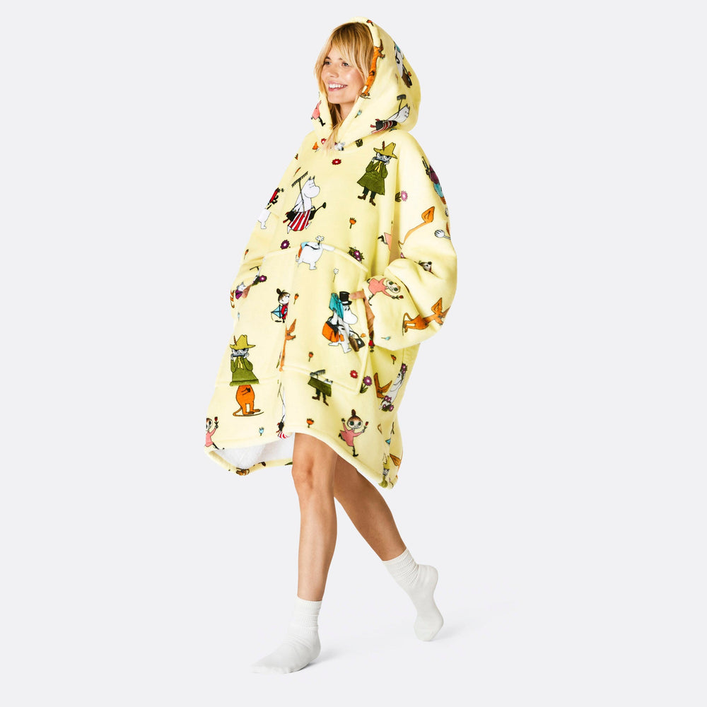 Yellow Moomin HappyHoodie