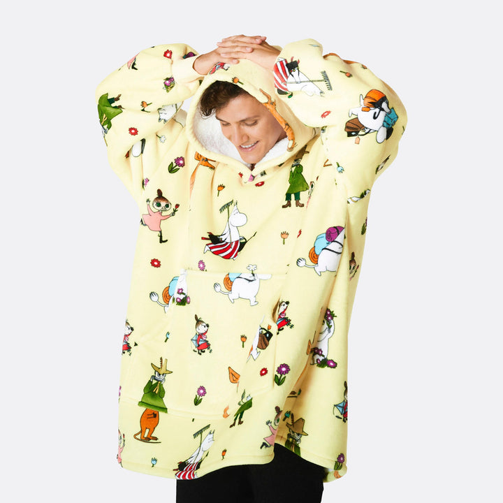 Yellow Moomin HappyHoodie