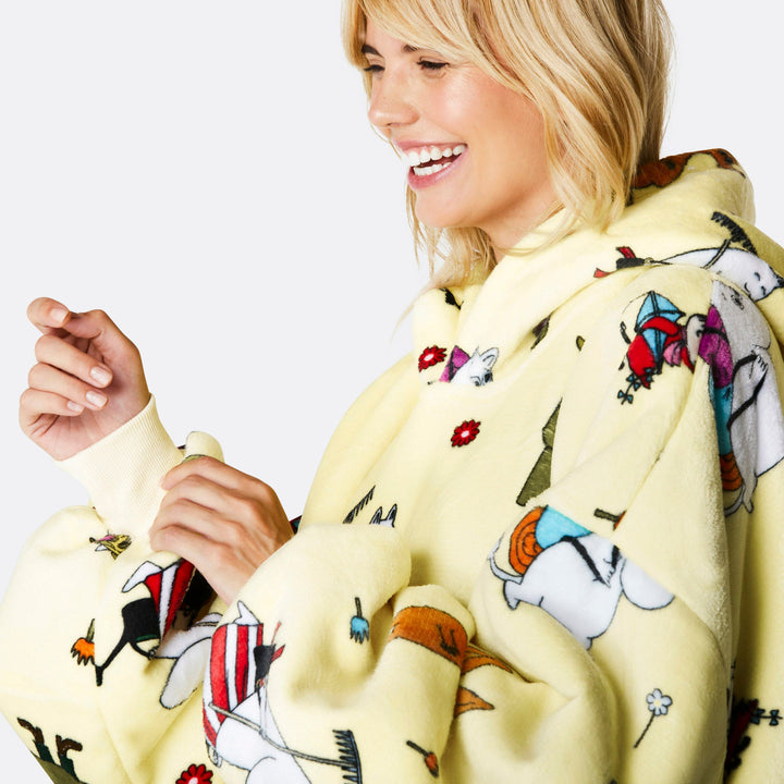 Yellow Moomin HappyHoodie