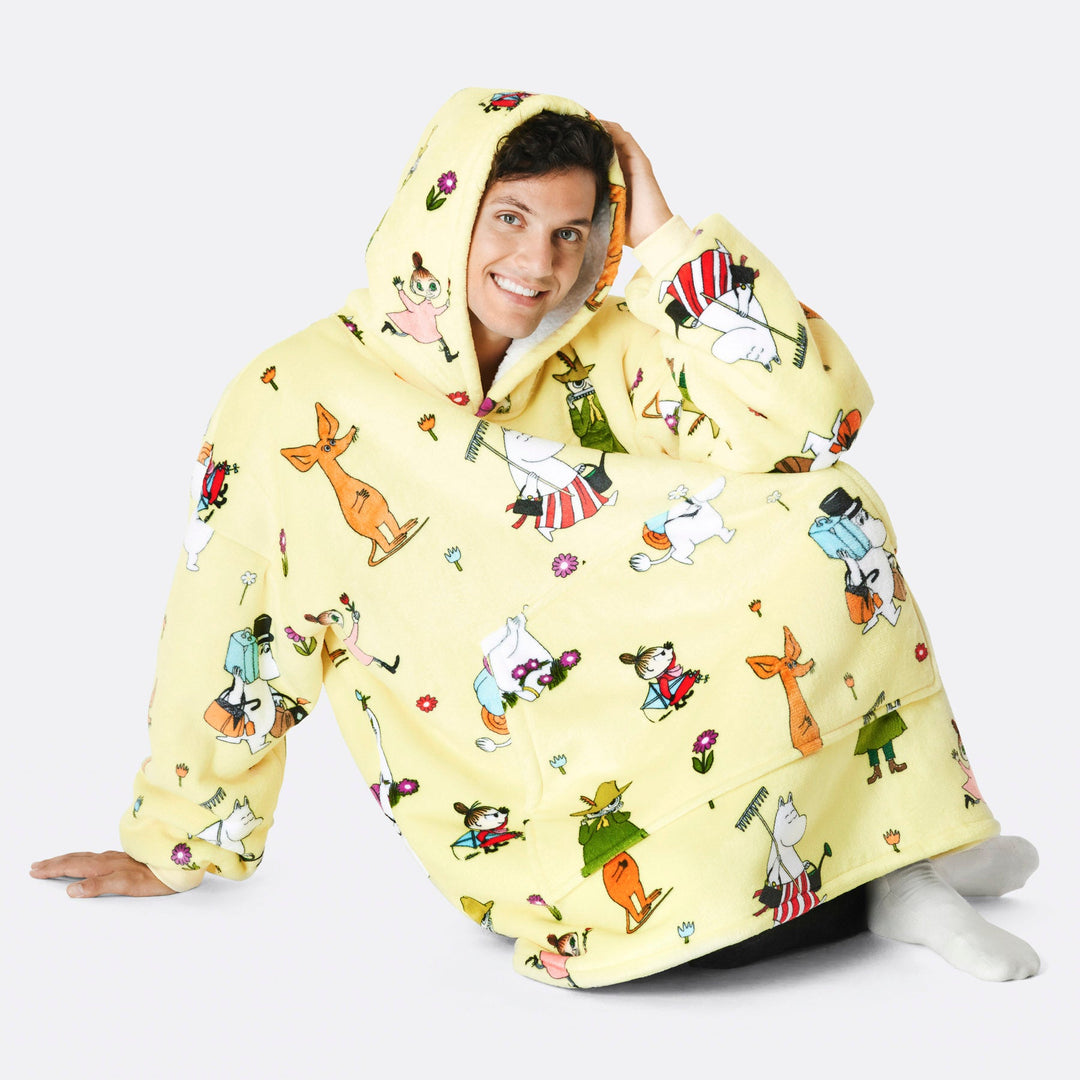 Yellow Moomin HappyHoodie