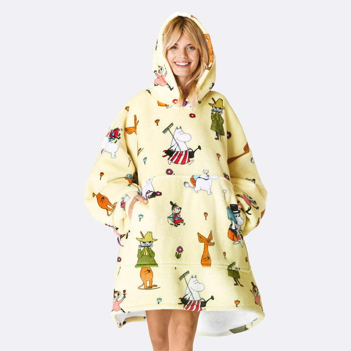 Yellow Moomin HappyHoodie