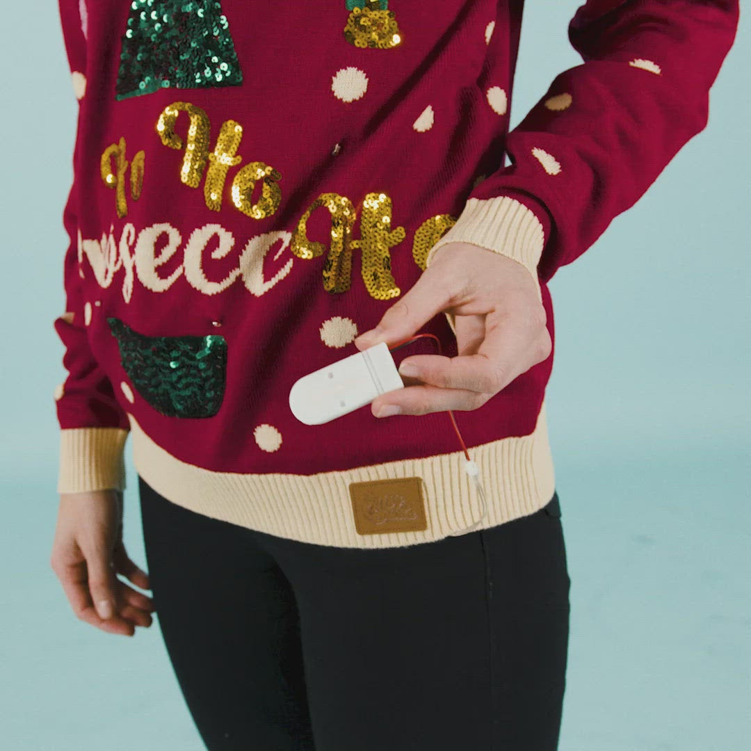 Women's Prosecco Christmas Sweater
