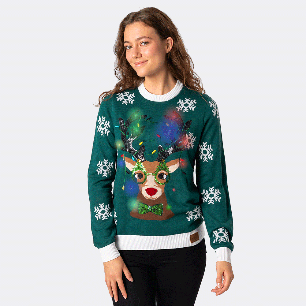 SillySanta - Women's Rudolf Christmas Sweater